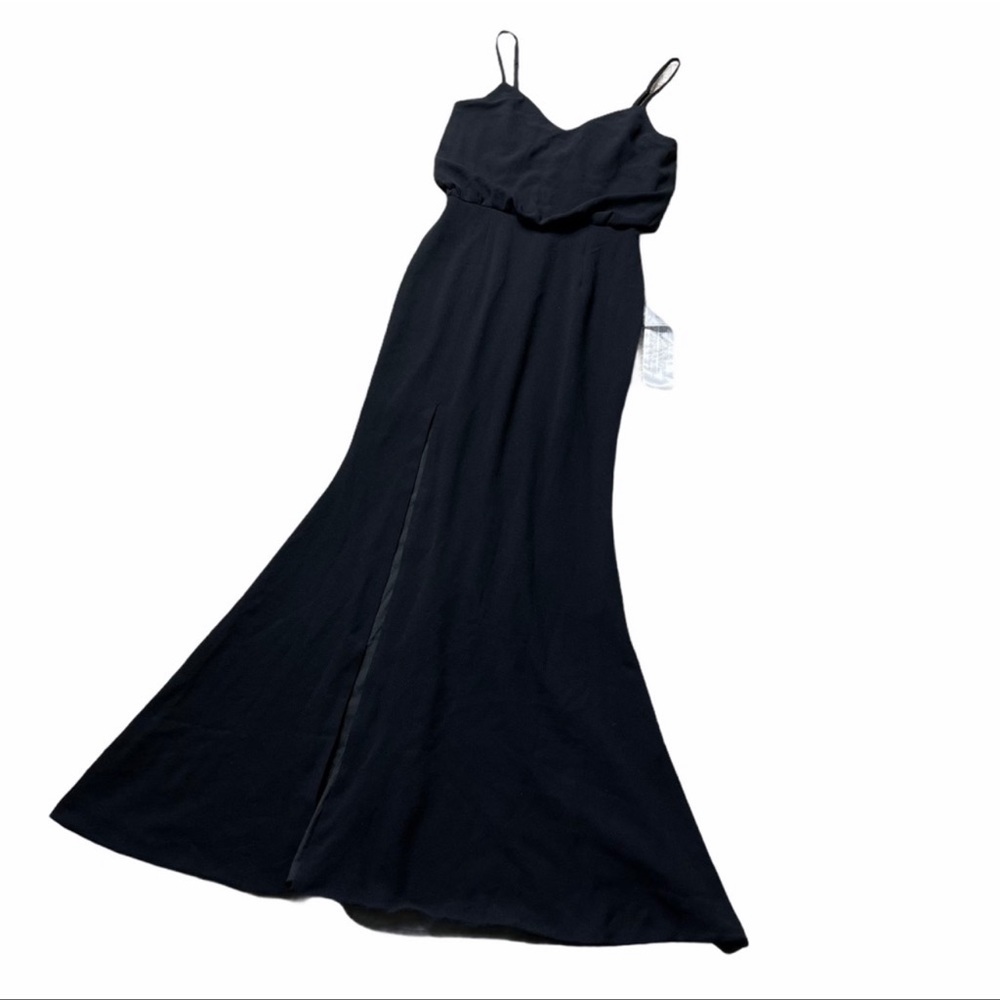 Dress the Population Black Gracelyn Maxi Dress S - Picture 6 of 8